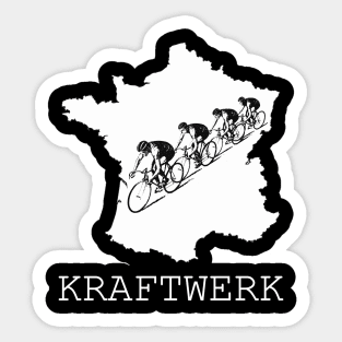 Kraftwerk Retro Sticker